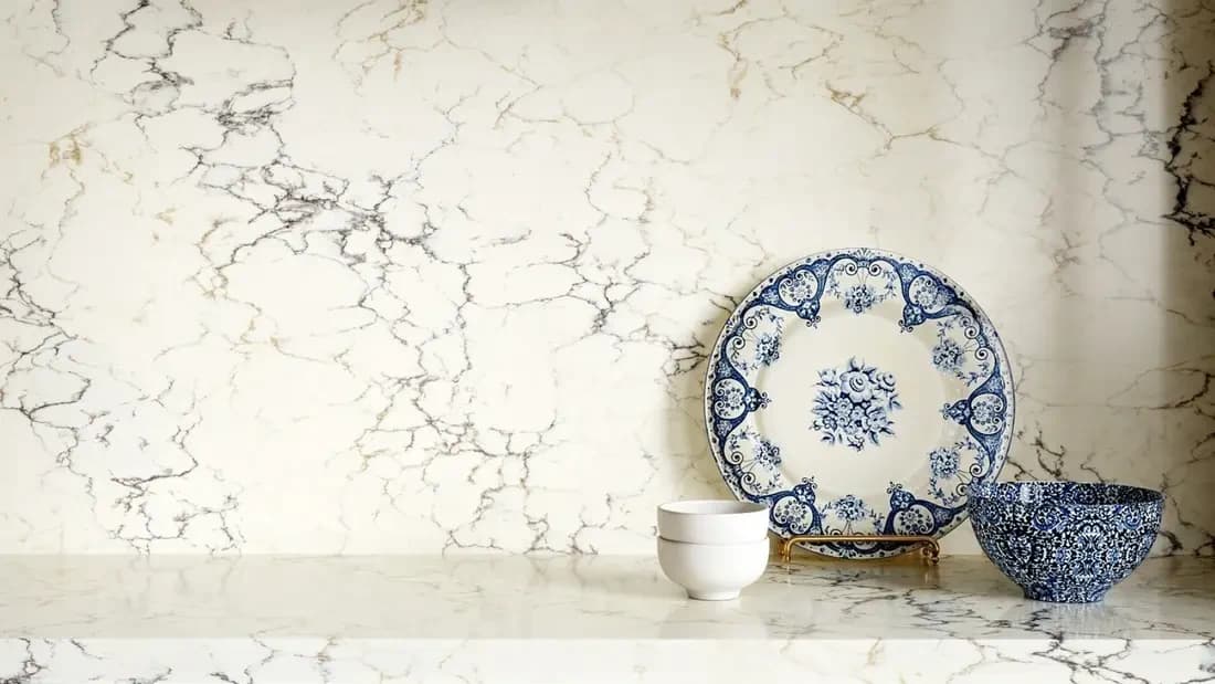 LX Viatera Blue Ridge Countertop Slab