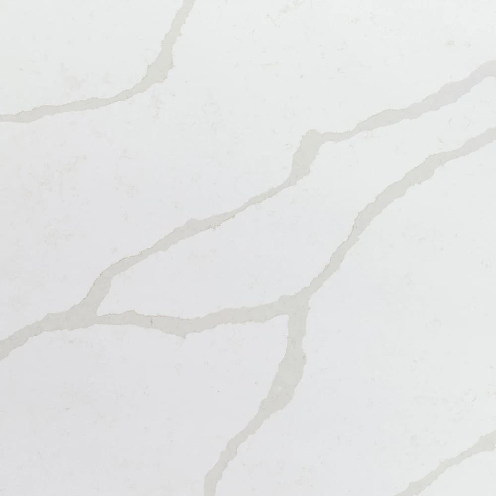 Stratus Quartz Calacatta Sevilla Bookmatched Super Jumbo Countertop Slab