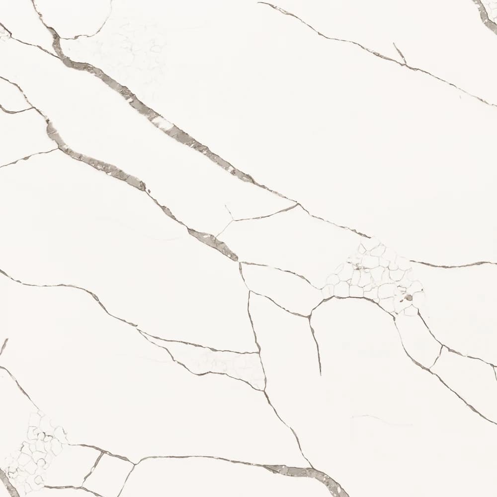 Stratus Quartz Calacatta Super Bella Book-Matched Super Jumbo Countertop Slab