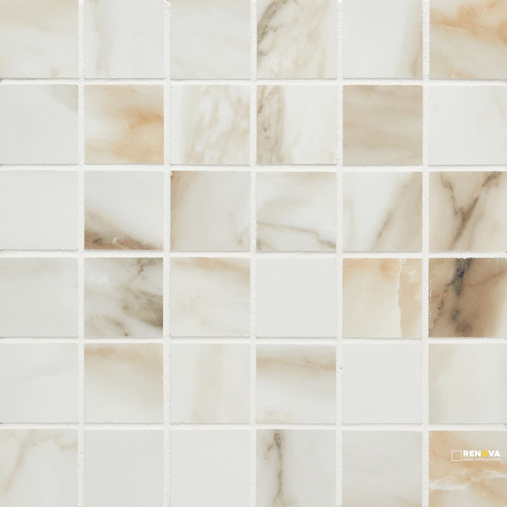 TRU MARMI MATTE MOSAIC 2" X 2"