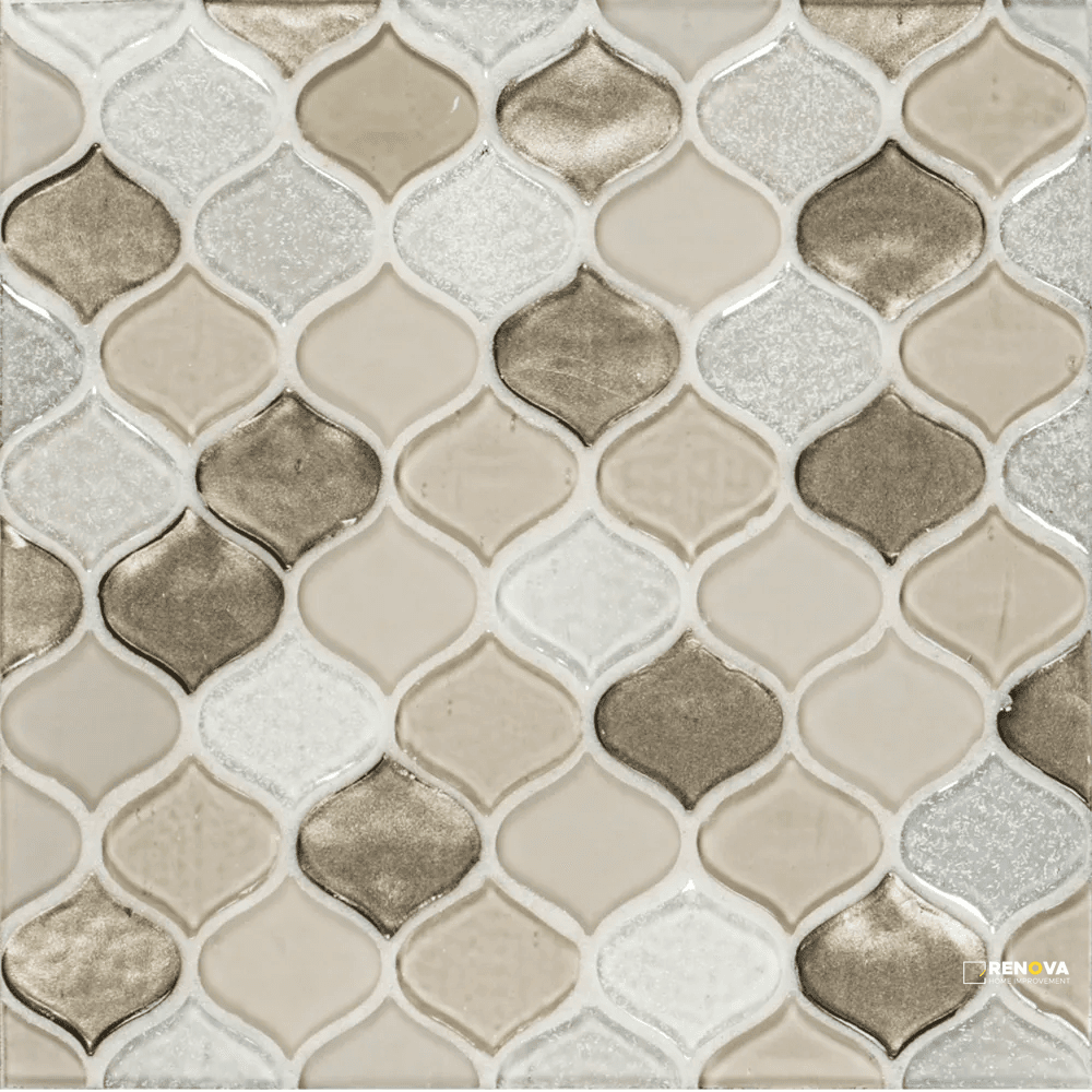 CHAPTER 1 - SUITE GLASS DROPLET MOSAIC 10-1/4" X 10-3/8"