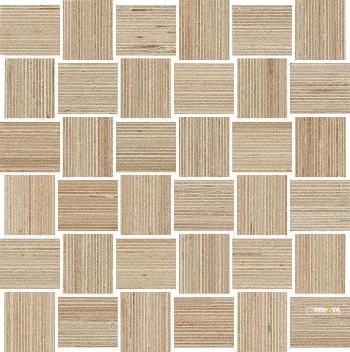 SHIBUSA BASKETWEAVE MOSAIC 2" X 2"