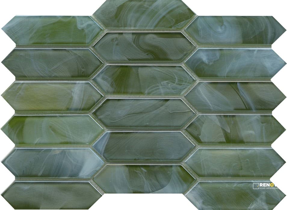 SPLASH PICKET GLOSS MOSAIC 10X14
