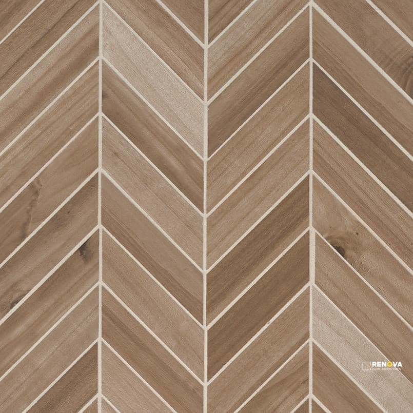 HAVENWOOD SADDLE CHEVRON MOSAIC 12X15
