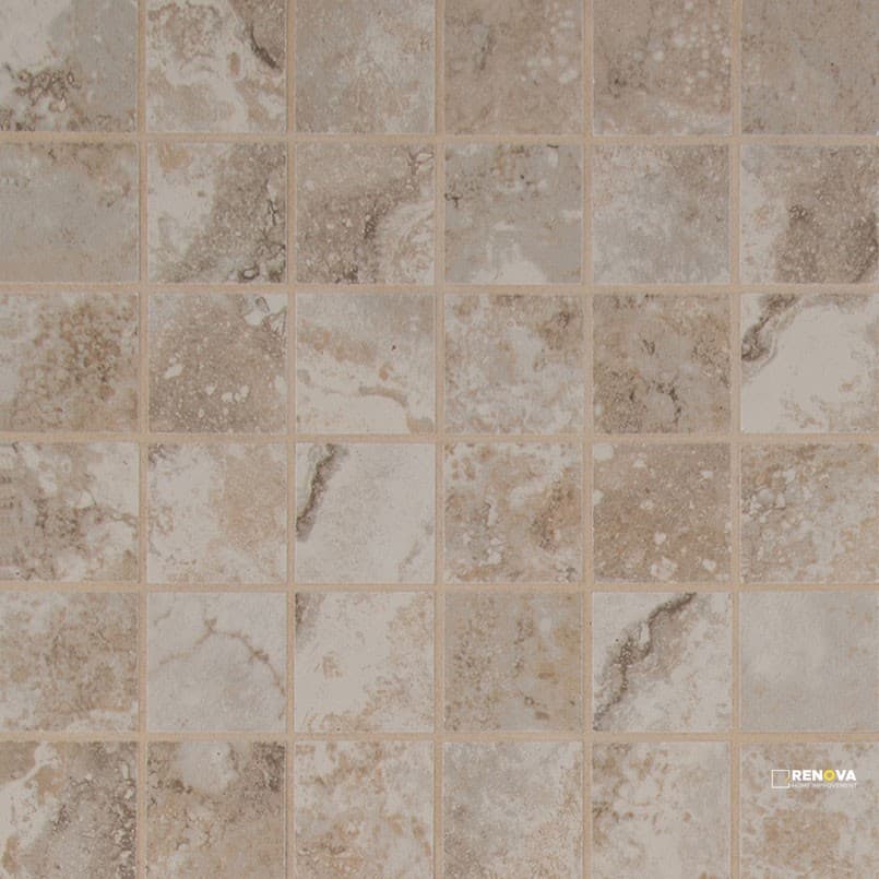 NAPA BEIGE 2X2 MATTE MOSAIC ( 11 SF PER BOX )