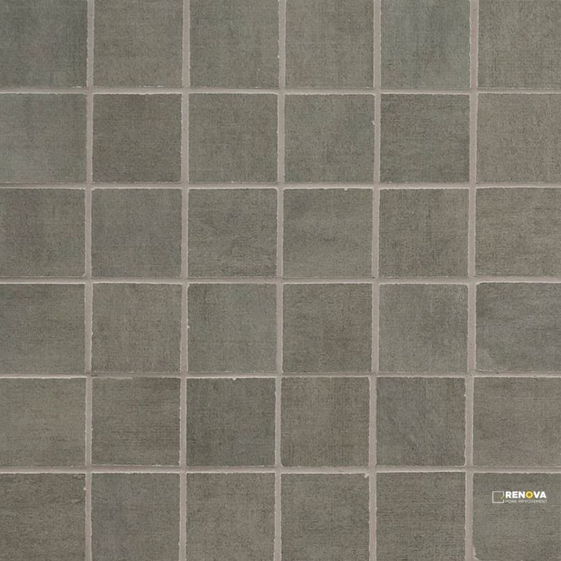 GRIDSCALE CONCRETE 2X2 MOSAIC MATTE ( 8 SF PER BOX )
