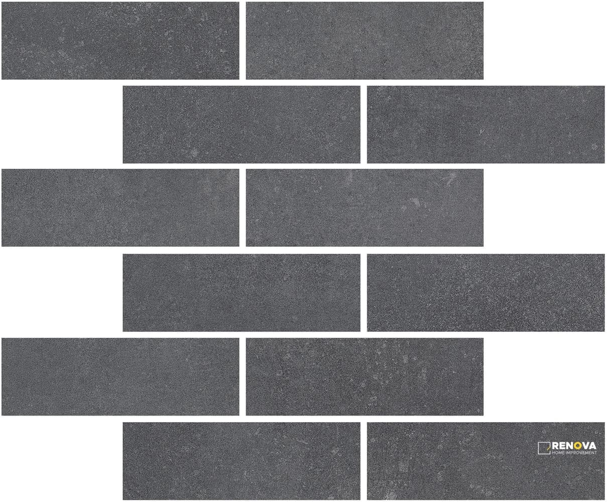 PORTOBELLO BELGIQUE OCEAN 2X6 STAGGERED MOSAIC MATTE .92 SF/SHT