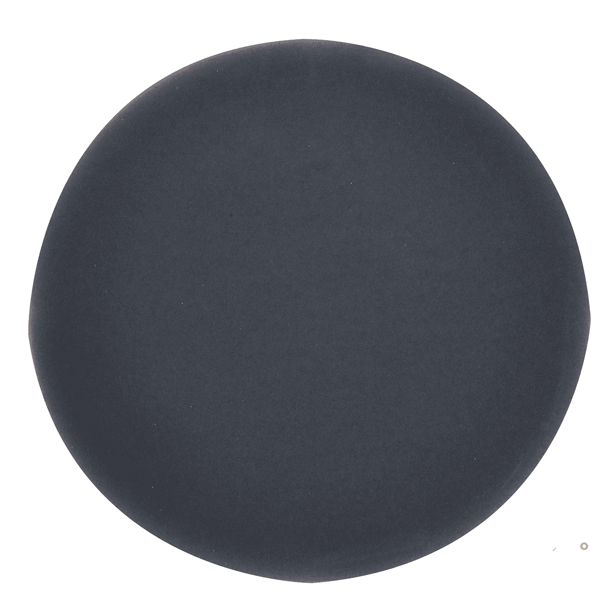 CROSSVILLE CURSIVE CHARCOAL 4X4 CIRCLE GLOSS