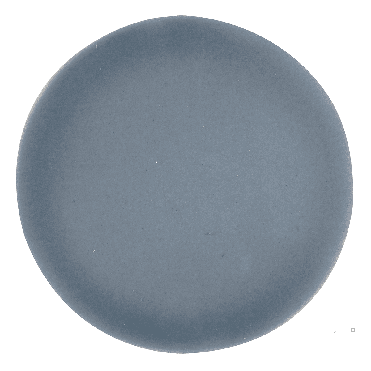 CROSSVILLE CURSIVE OLD DENIM 4X4 CIRCLE GLOSS
