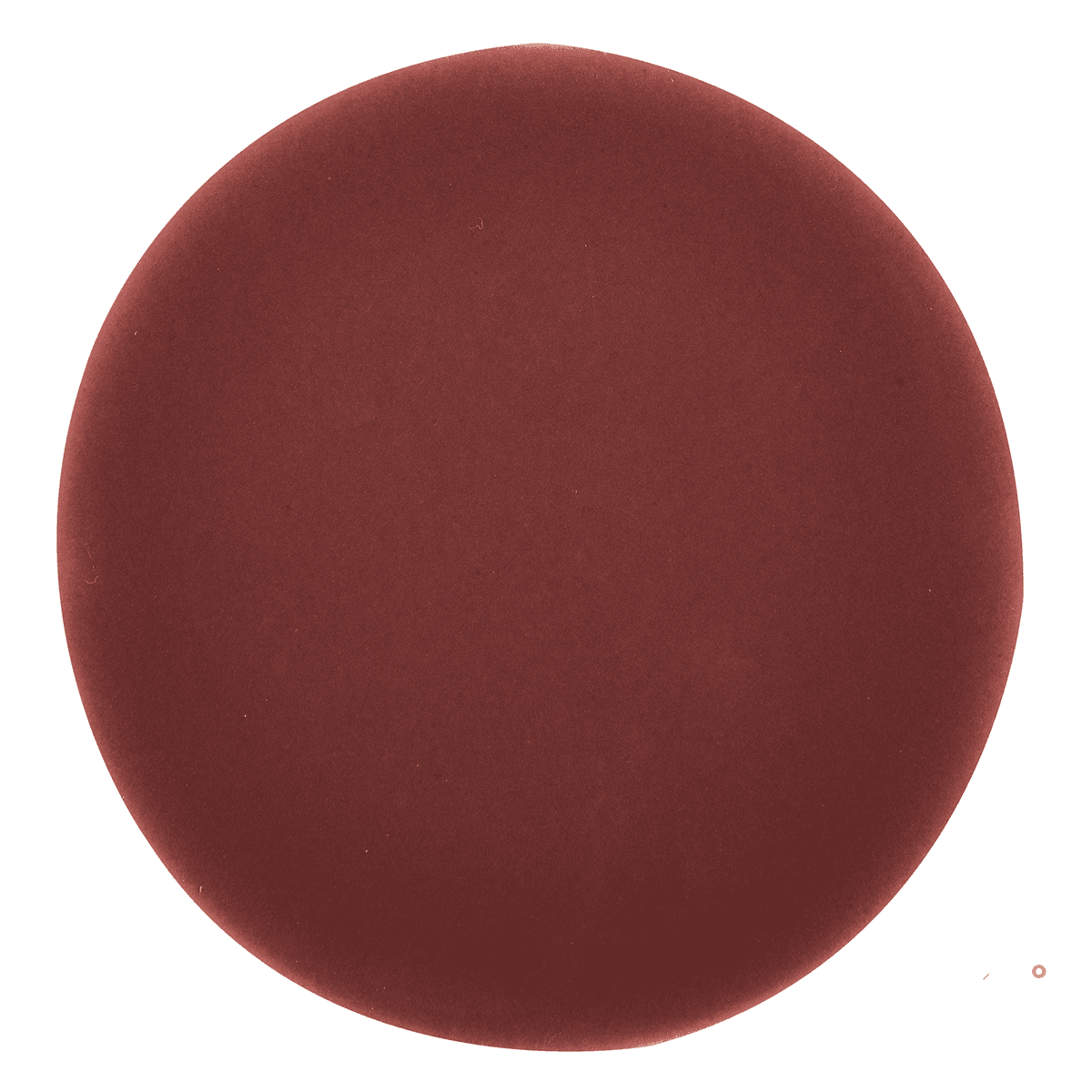 CROSSVILLE CURSIVE OXBLOOD 4X4 CIRCLE GLOSS