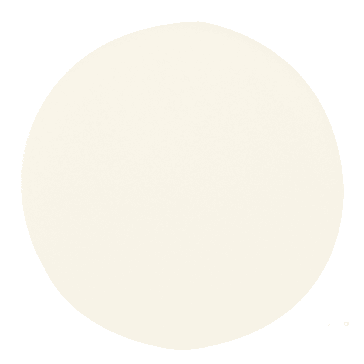 CROSSVILLE CURSIVE GHOST 4X4 CIRCLE GLOSS