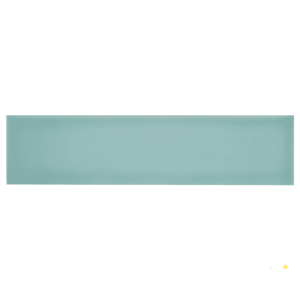 CROSSVILLE CURSIVE SOFT TEAL 3X12 FIELD GLOSS