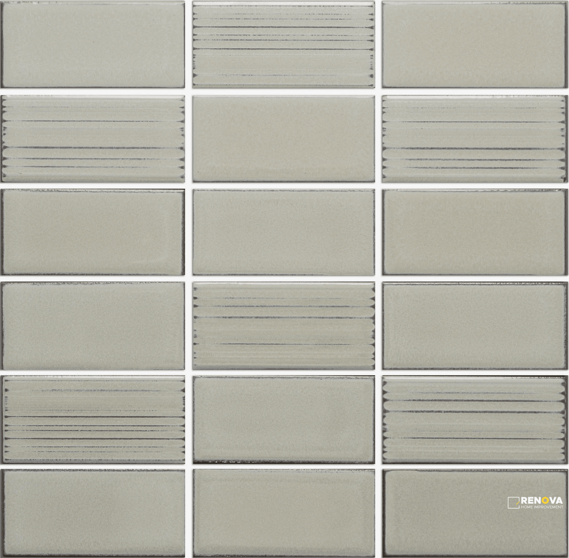 NAGARA GLOSSY STACKED MOSAIC 11X11