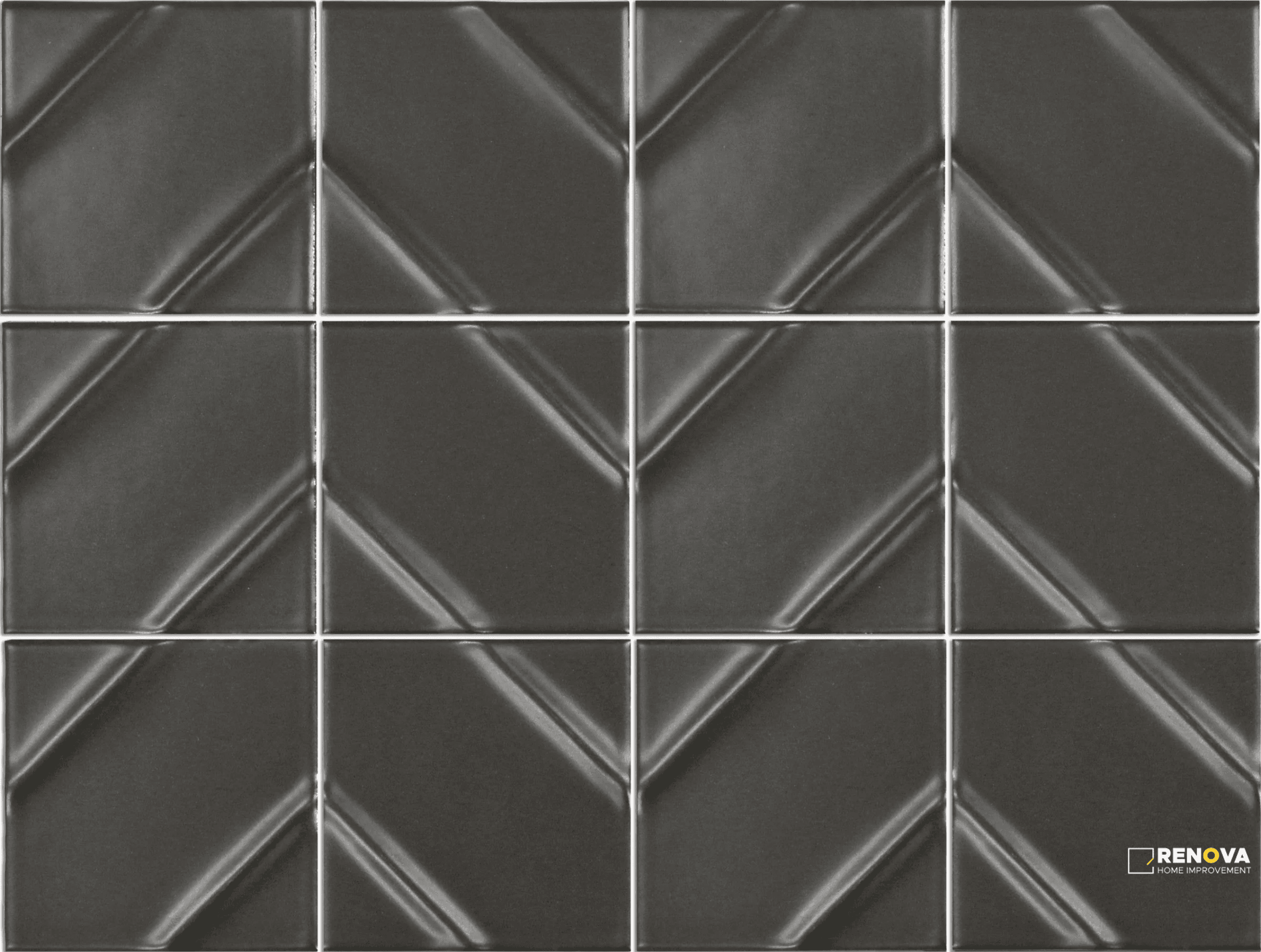 KUMITO CHEVRON MOSAIC 12X16