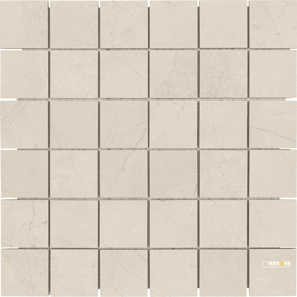 PORTOBELLO ST CROIX BIANCO 2X2 MOSAIC MATTE .956 SF/SHT