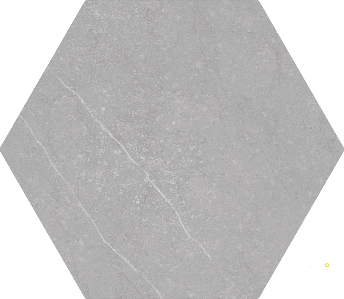 WOW LOVE AFFAIRS PETRA GREY 8X9 HEXAGON FIELD