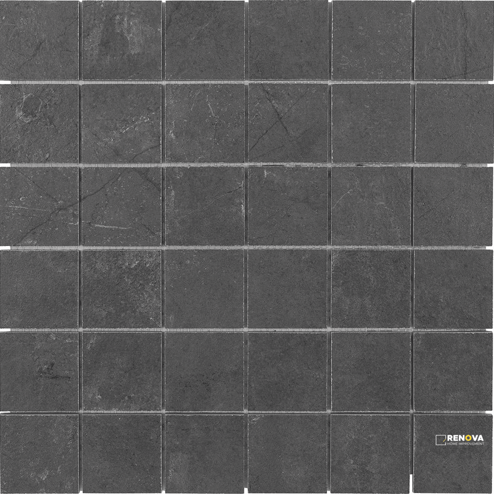 PORTOBELLO ST CROIX FLINT 2X2 MOSAIC MATTE .956 SF/SHT