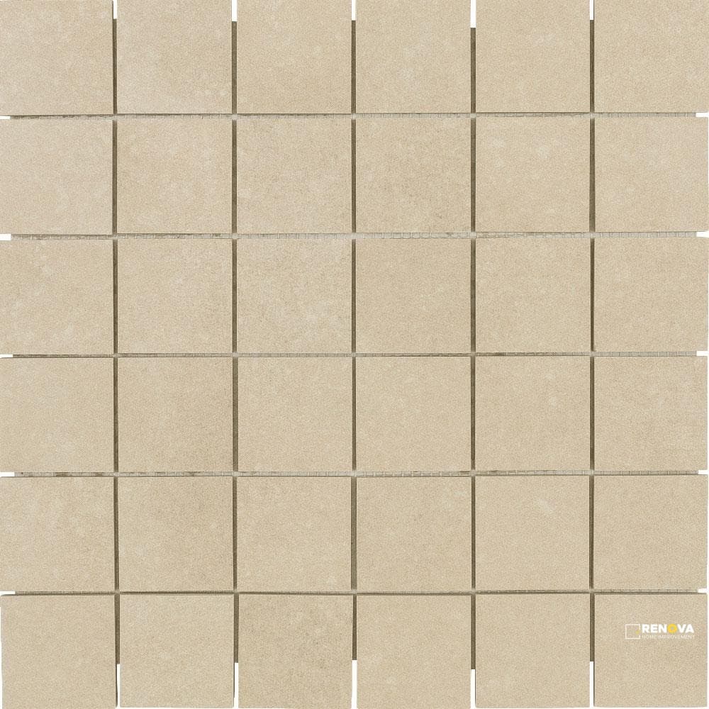 PORTOBELLO BELGIQUE BEACH 2X2 MOSAIC MATTE .956 SF/SHT