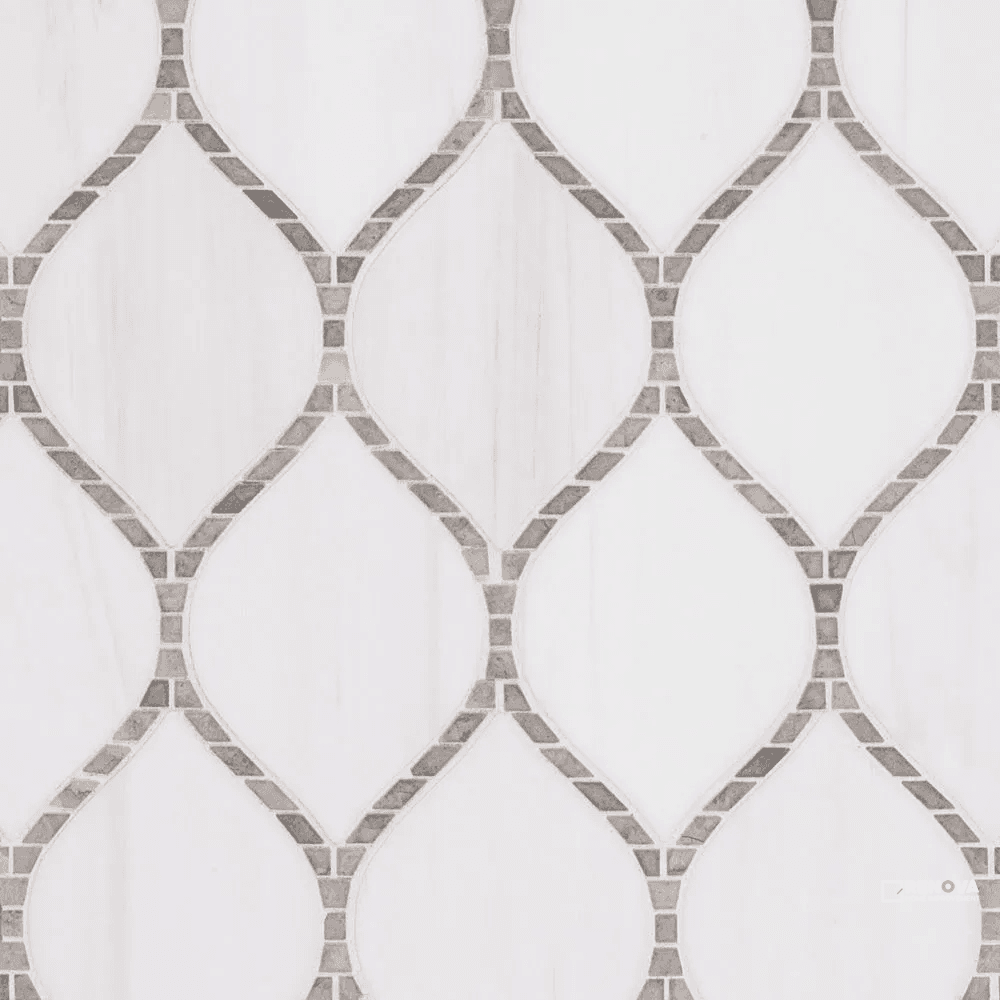 CHAPTER 18 - ROTUNDA TUNISIAN GREY BATON ROUGE MOSAIC ON 8-18" X 14-3/4"