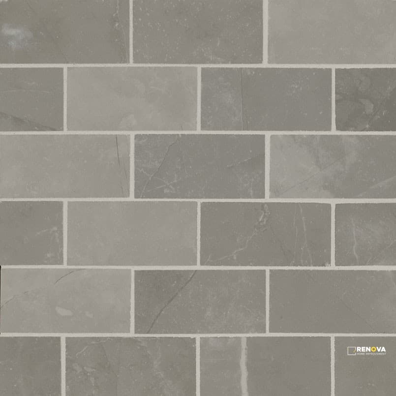 SANDE GREY 2X4 MOSAICS POLISHED ( 8 SF PER BOX )