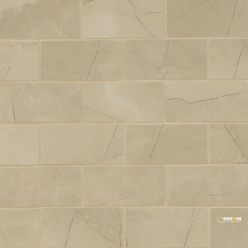 SANDE CREAM 2X4 MOSAICS POLISHED ( 8 SF PER BOX )
