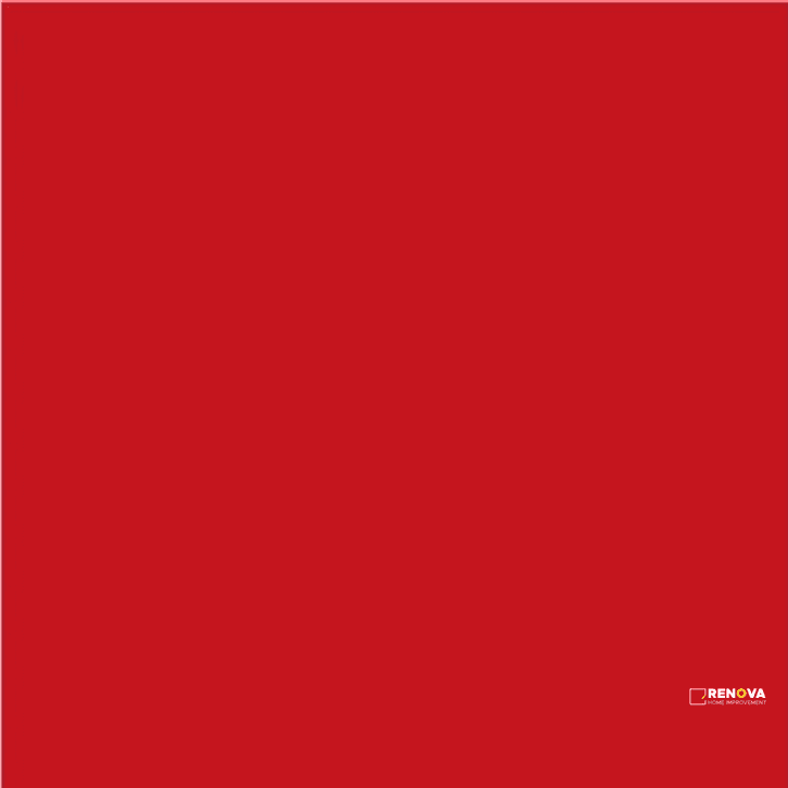 COLOR COLLECTION BRIGHT RED PEPPER FIELD 6" X 6"