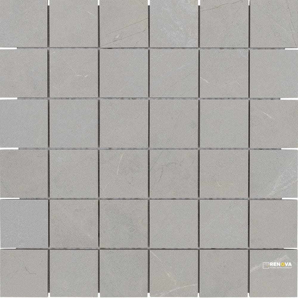 PORTOBELLO ST CROIX PEWTER 2X2 MOSAIC MATTE .956 SF/SHT