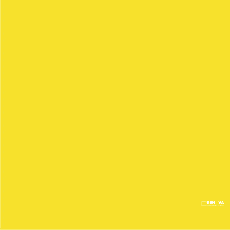 COLOR COLLECTION BRIGHT YELLOW FIELD 3" X 6"