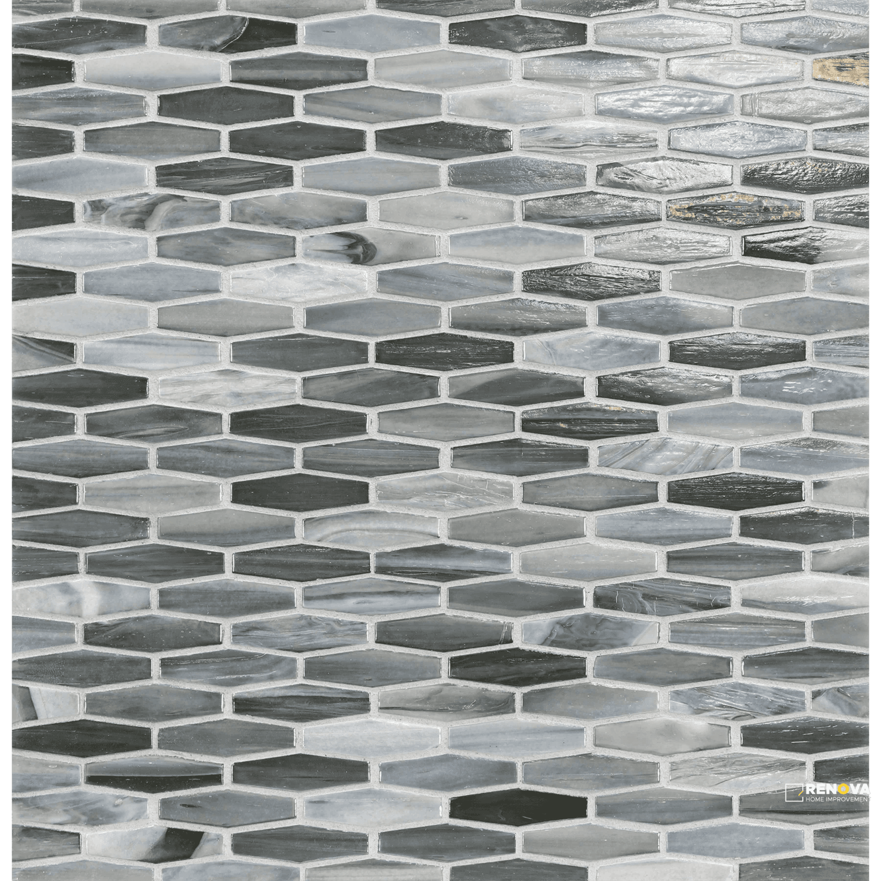 LUNADA BAY TILE AGATE PISA 5/8X2 MARTINI MOSAIC PEARL