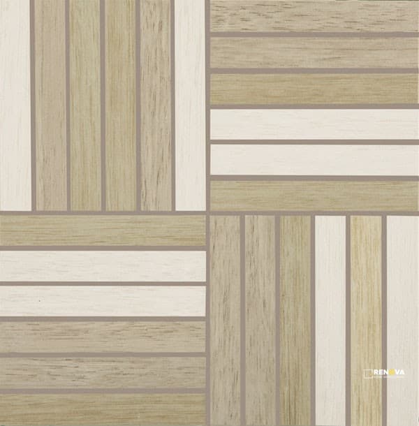 CROSSVILLE NEST LEVITY, BLISSFUL, MINDFUL OLIVE 1X6 MOSAIC UNPOLISHED