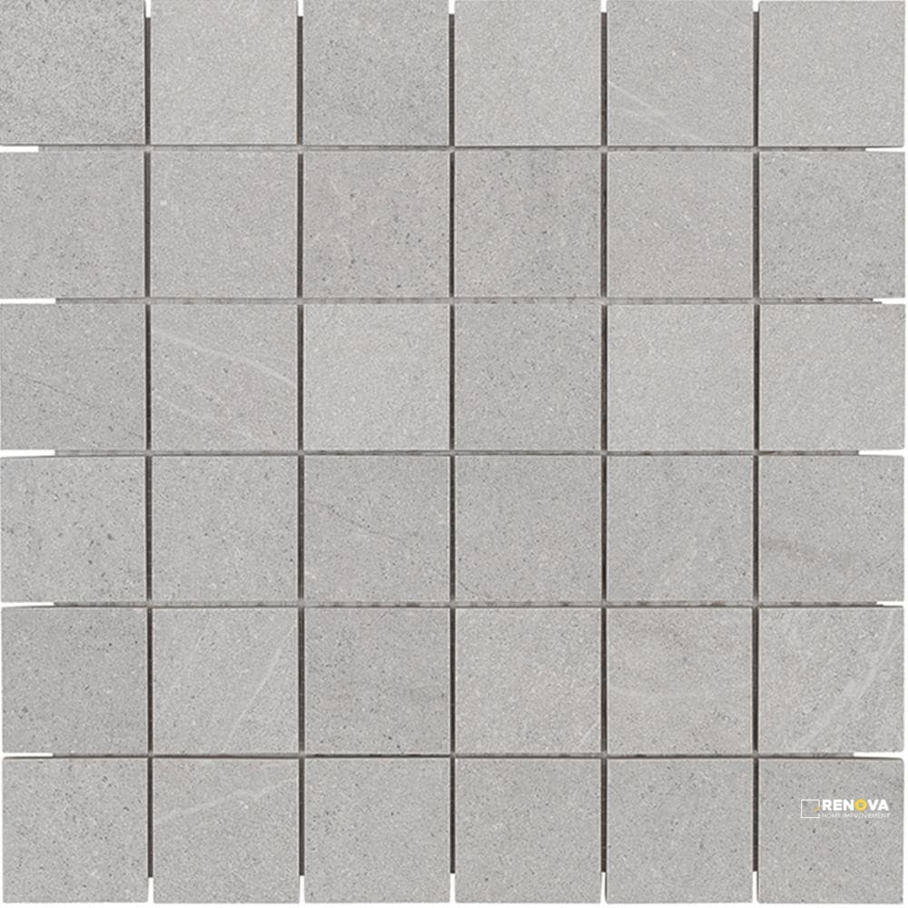 PORTOBELLO ST MARTIN SILVER 2X2 MOSAIC MATTE .956 SF/SHT