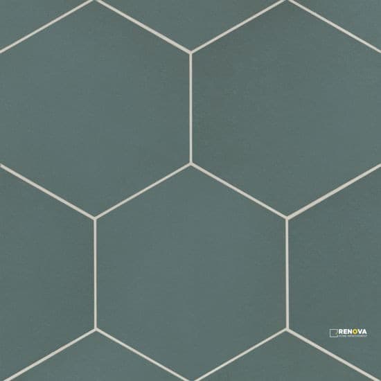 MAKOTO MATTE HEXAGON TILE 10" X 11-1/2"