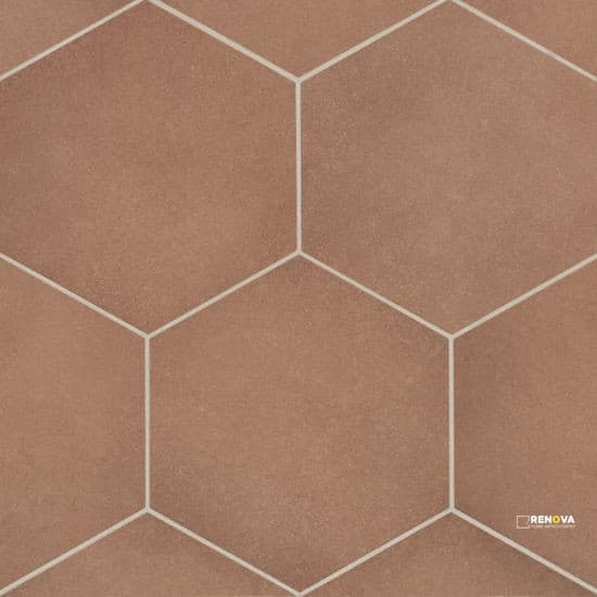 MAKOTO MATTE HEXAGON TILE 10" X 11-1/2"