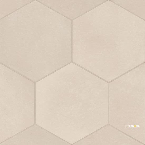 MAKOTO MATTE HEXAGON TILE 10" X 11-1/2"