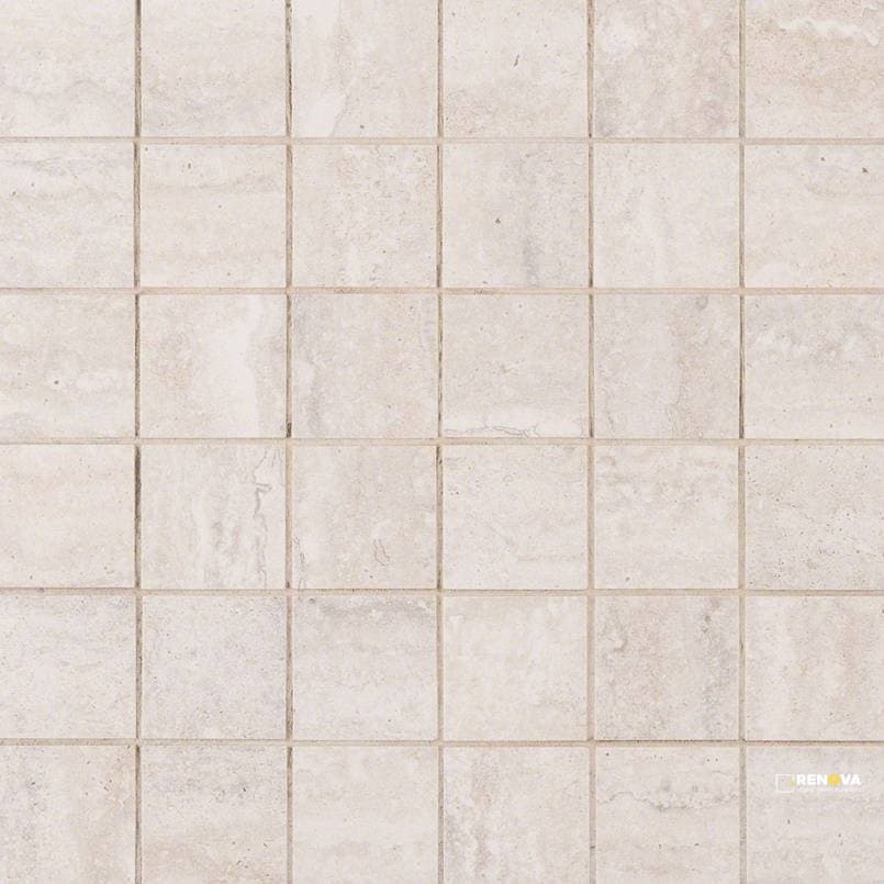 VENETO WHITE 2X2 MOSAIC MATTE ( 8 SF PER BOX )