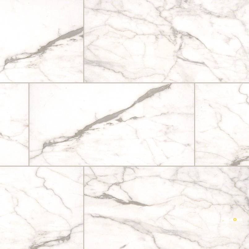WHITE VENA 12X24 MATTE ( 16 SF PER BOX )