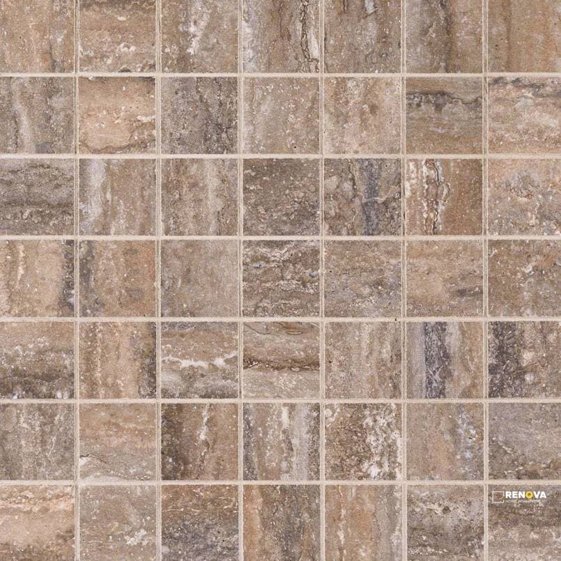 VENETO NOCE 2X2 MOSAIC MATTE ( 8 SF PER BOX )