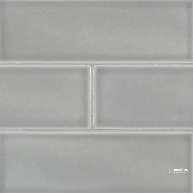 MORNING FOG GLAZED HANDCRAFTED 4X12 ( 1.998 SF PER BOX )