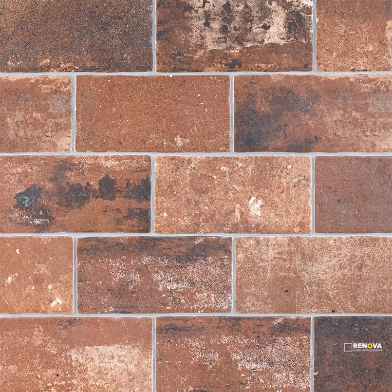 CAPELLA RED BRICK 5X10 MATTE ( 5.552 SF PER BOX )