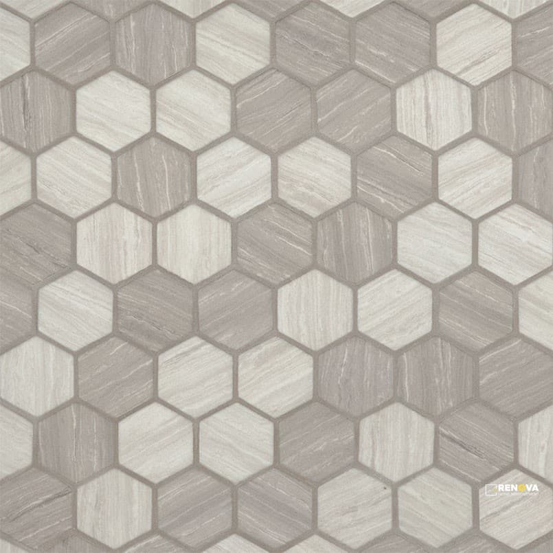 SILVA OAK 2" HEXAGON 6MM - SMOT-GLS-SILVA6MM