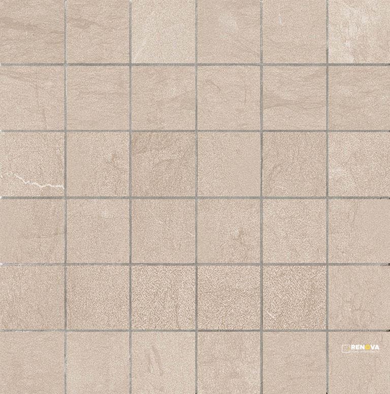 VALLELUNGA FOUSSANA SAND 2X2 MOSAIC LAPPATO .9688 SF/SHT
