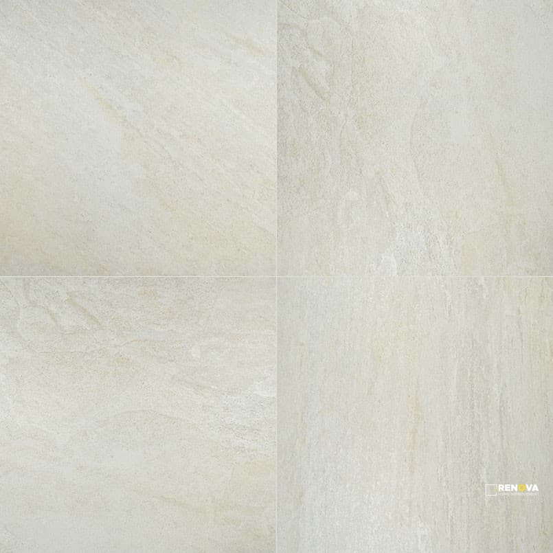 QUARTZ WHITE 24X24 ( 16 SF PER BOX )