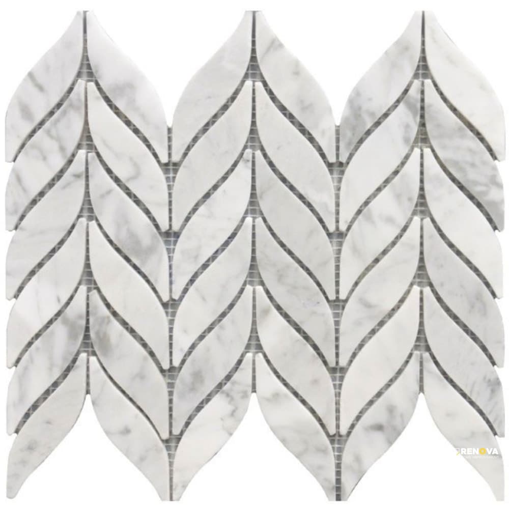 ROCKART SPIKE MARBLE MOSAIC 10" X 12"
