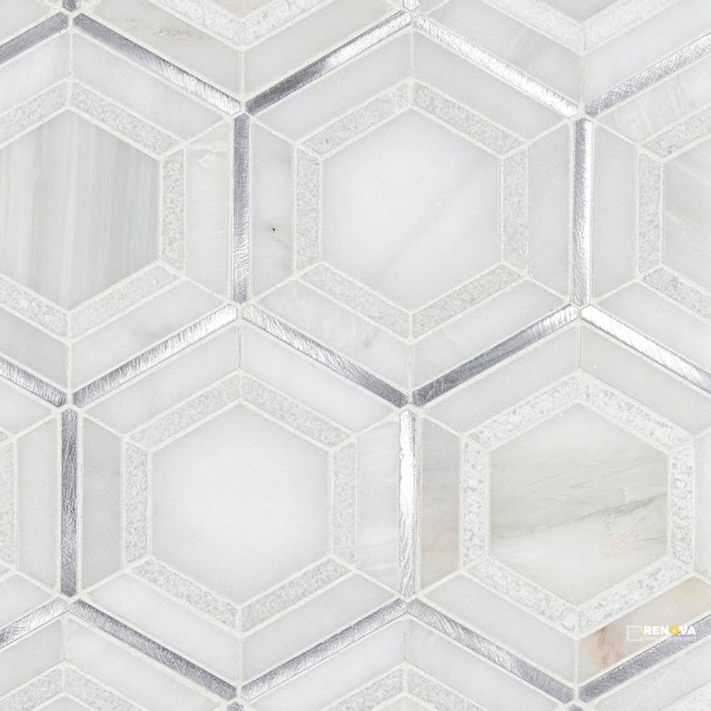 MEDICI SILVER PATTERN MOSAIC