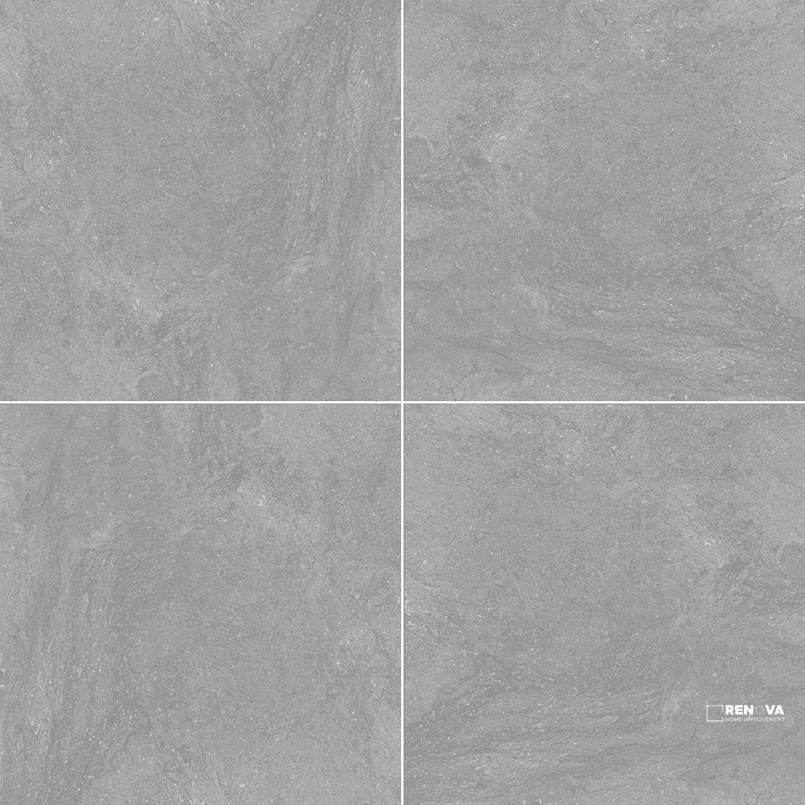 ARTERRA PAVER VULKON GREY 24X24X2CM ( 8 SF PER BOX )