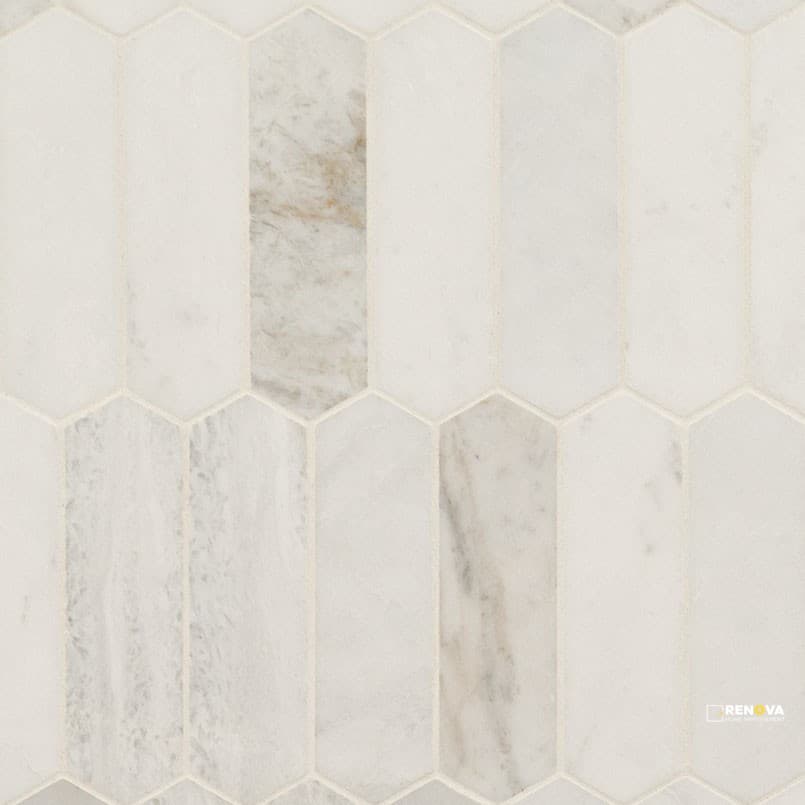 ARABESCATO VENATO WHITE PICKET HONED