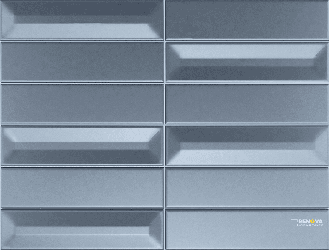 FLAUTI SATIN MOSAIC 2" X 8" ON 12" X 16" MESH - STATIL1373