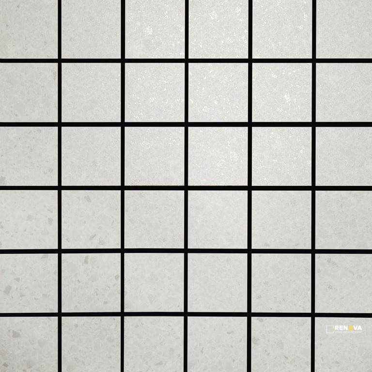 CROSSVILLE ALASKA GLACIER 2X2 MOSAIC UNPOLISHED .975 SF/SHT