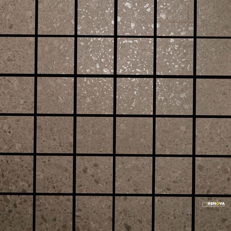 CROSSVILLE ALASKA MINK 2X2 MOSAIC UNPOLISHED .975 SF/SHT