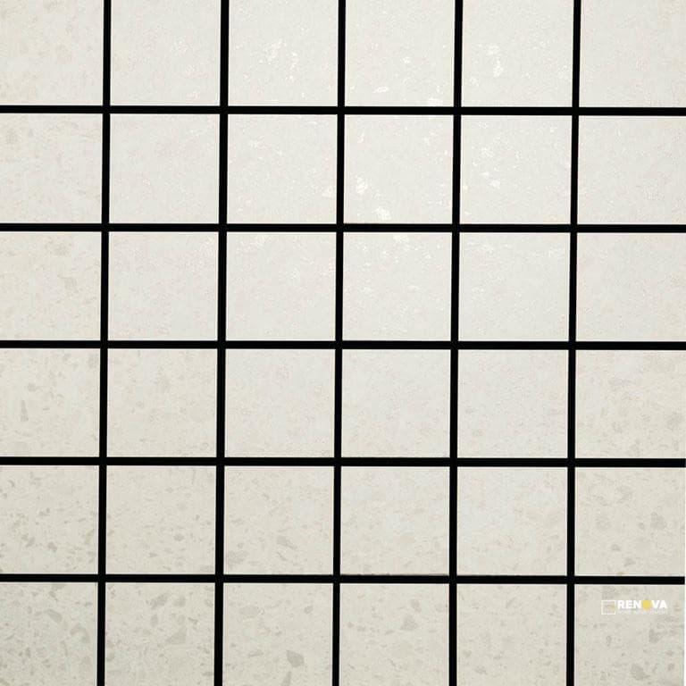 CROSSVILLE ALASKA ICE 2X2 MOSAIC UNPOLISHED .975 SF/SHT